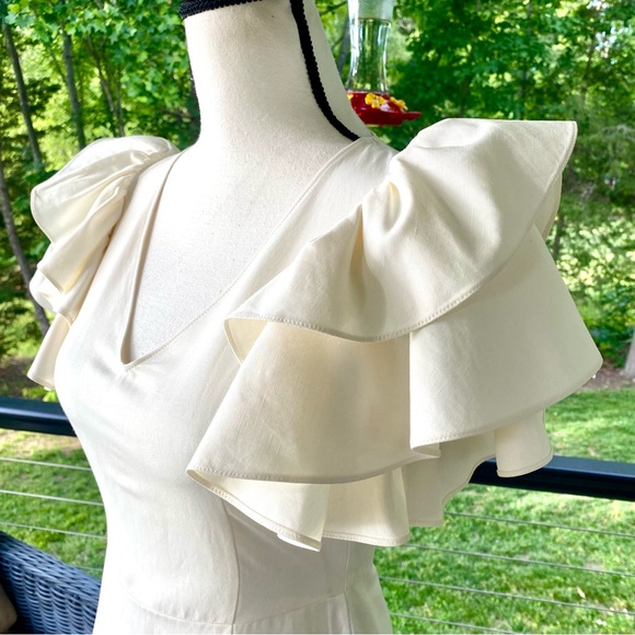 ⭐️STELLA MCCARTNEY “Miranda” Ruffle Dress. EU 34=US 0/2 —**See measurements ⭐️ - Picture 9 of 16